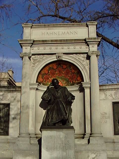 Hahnemann Memorial at Scott Circle in Washington, DC (1900)